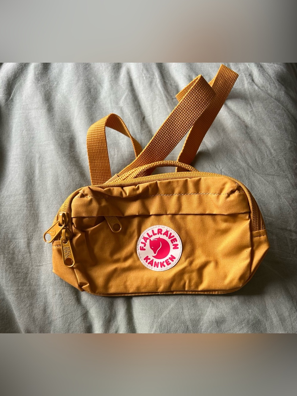 Fjallraven Kånken Mini Hip Pack — Mustard